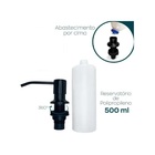 Dispensador Para Sabonete/detergente 500ml Flvx Hidro
