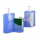 Dispenser Abraço Basic 19,7 X 8,5 X 16,6 Cm 600 Ml - Azul Coza