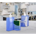 Dispenser Abraço Basic 19,7 X 8,5 X 16,6 Cm 600 Ml - Azul Coza