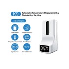 Dispenser Automatico K9 Alcool Gel 1L E Medidor De Temperatura