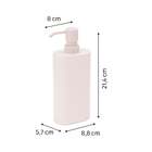 Dispenser Bege Aço Inox 21,3x87,5x56,5cm Casual Color Delinia