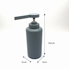 Dispenser Cinza Plástico 18x7,5x18cm Eleki Delinia