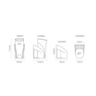 Dispenser De Detergente Branco/cinza Bio Pop Biovis