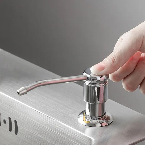Dispenser De Detergente De Embutir Aço Inox - Alta Qualidade