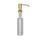 Dispenser De Detergente Dourado Escovado