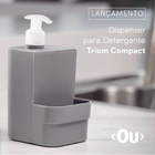 Dispenser De Detergente E Esponja Pia Bancada 500ml Cores Cin