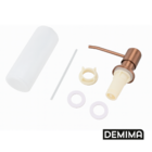 Dispenser Detergente Embutir Pia/cozinha Rose Gold 500 Ml- De