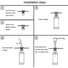 Dispenser Dosador Embutir Kit 10 Unidades Sabonete Liquido De