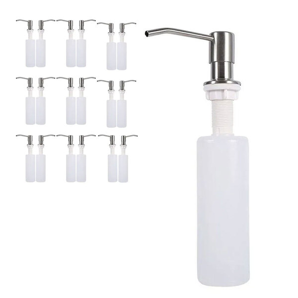 Dispenser Dosador Embutir Kit 18 Unidades Sabonete Liquido Sa