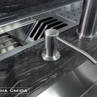 Dispenser Dosador Inox Para Bancada