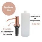 Dispenser E Dosador De Cozinha Sabão Liquido Para Bancada Emb