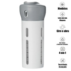 Dispenser Garrafa 4 Em 1 Loção Portátil Sabonete Liquido Sham