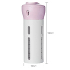 Dispenser Garrafa 4 Em 1 Shampoo Loção Portátil Viagem Sabone