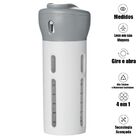 Dispenser Garrafa Portátil 4 Em 1 Viagens Loção Shampoo Gel C