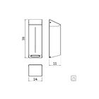 Dispenser Interfolhas Em Aço Inox Tramontina