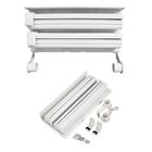 Dispenser Papel Toalha Rolo Triplo Porta  Aluminio Filme  Coz