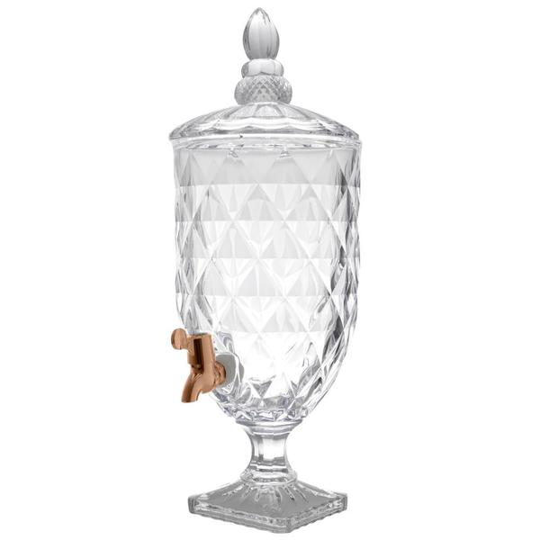 Dispenser Para Bebida Diamond Lyor 5l Cristal Ecológico 9063