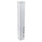 Dispenser para Copo 101 copos Parede Aço Inox e Plástico Brinox