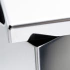 Dispenser para Copo 101 copos Parede Aço Inox e Plástico Brinox