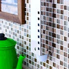Dispenser para Copo 101 copos Parede Aço Inox e Plástico Brinox