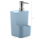 Dispenser Para Detergente E Esponja 650ml Porta Detergente Az