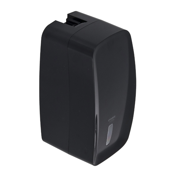 Dispenser para Papel Higiênico Folha Plástico Preto Invoq Center Premisse