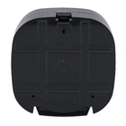 Dispenser para Papel Higiênico Rolo Plástico Preto Invoq Center Premisse