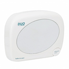 Dispenser para Papel Toalha e Sabonete liquido com Espelho Plástico Duo Biovis