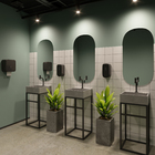 Dispenser para Papel Toalha Folha Preto Invoq Center Premisse