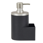 Dispenser  para  para Porta detergente  / 600 ML - Preto / Cromo Fosco