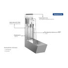 Dispenser Para Sabão E Álcool Gel Tramontina Em Aço Inox Scot