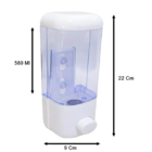 Dispenser Parede P/ Sabonete Liquido Alcool Em Gel
