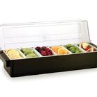 Dispenser Porta Condimentos Ingredientes Bartender 6 Comparti