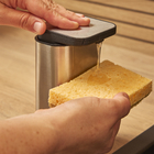 Dispenser Preto Aço Inox e Plástico 400 mL Loft Delinia