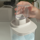 Dispenser Quadrado Bege de Plástico Flow OU