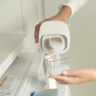 Dispenser Quadrado Bege de Plástico Flow OU