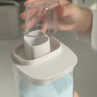 Dispenser Quadrado Branco de Plástico Flow OU