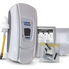 Dispenser Sabonete Espuma 800ml Com Reservatorio Cinza/branco