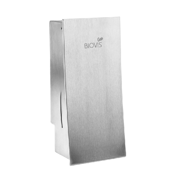 Dispenser Sabonete Líquido 800ml Aço Inox Prata Noble Biovis