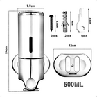 Dispenser Sabonete Líquido Shampoo Álcool Gel Banheiro Cozinh