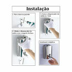 Dispenser Saboneteira Manual Parede Sabonete Líquido Inox 1l