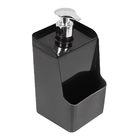 Dispenser Slim Com Dosador Porta Detergente E Esponja Sólido