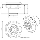 Dispositivo De Piscinas Vinil Para Retorno Veico Fluidra