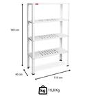 Dispositivo Para Câmara Fria Imeca Fit 110x40x180cm Estante 4