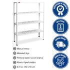 Dispositivo Para Câmara Fria Imeca Fit 140x40x180 Estante Com