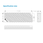 Dissipador Calor Para Ssd Em Alumínio Dissipador Térmico