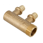 Distribuidor Fechado PEX Água Quente e Fria 3/4" com 2 saídas 16mm Astra