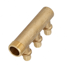 Distribuidor Fechado PEX Água Quente e Fria 3/4" com 3 saídas 16mm Astra