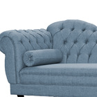 Divã Namoradeira Larissa Lado Direito Linho Cores - Ds Estofa