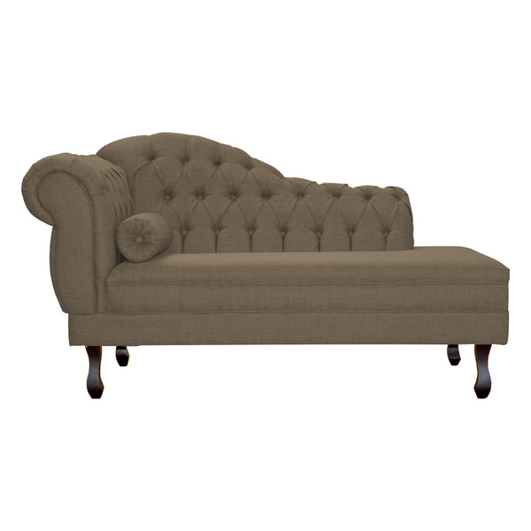 Divã Namoradeira Larissa Lado Direito Linho Cores - Ds Estofa